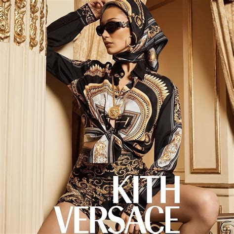 Kith and Versace Enlist Bella Hadid to Unveil New Collab 